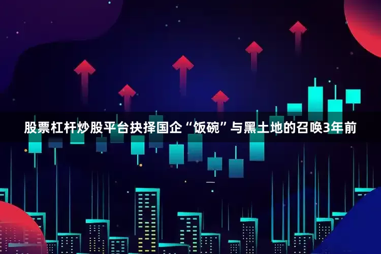 股票杠杆炒股平台抉择国企“饭碗”与黑土地的召唤3年前