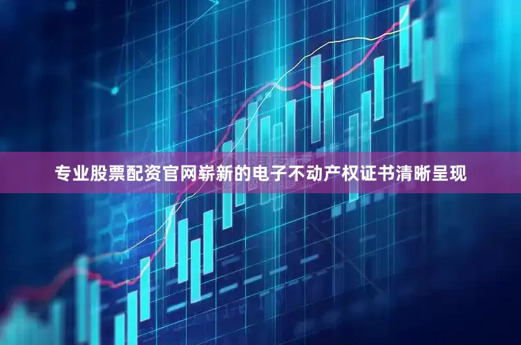 专业股票配资官网崭新的电子不动产权证书清晰呈现
